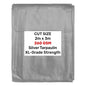 Heavy-Duty Silver Tarpaulin XL-Grade 2m x 3m