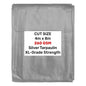 Heavy-Duty Silver Tarpaulin XL-Grade 4m x 8m