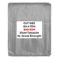 Heavy-Duty Silver Tarpaulin XL-Grade 6m x 10m