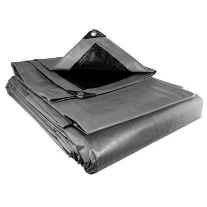 Heavy-Duty Silver Tarpaulin XL-Grade 2m x 3m