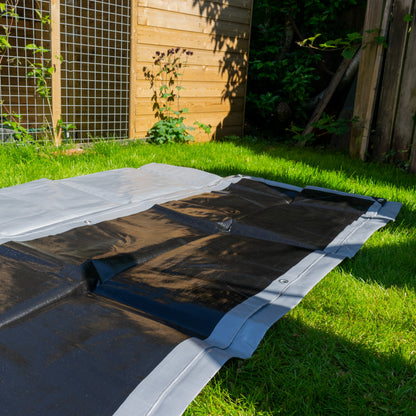 Heavy-Duty Silver Tarpaulin XL-Grade 2m x 2m