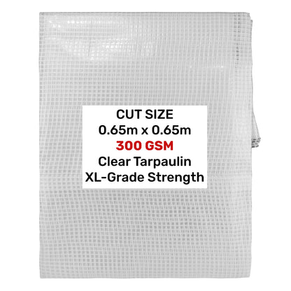 XL-Grade Tarp Clear 0.65m x 0.65m