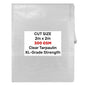 XL-Grade Clear Tarp 2m x 2m