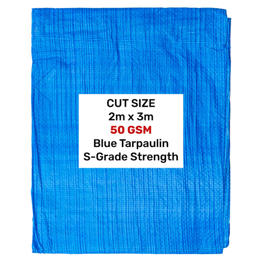 S-Grade Blue Tarp 2m x 3m