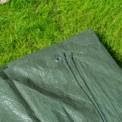 S-Grade Green Tarpaulin Sheet – 1.5m x 6m