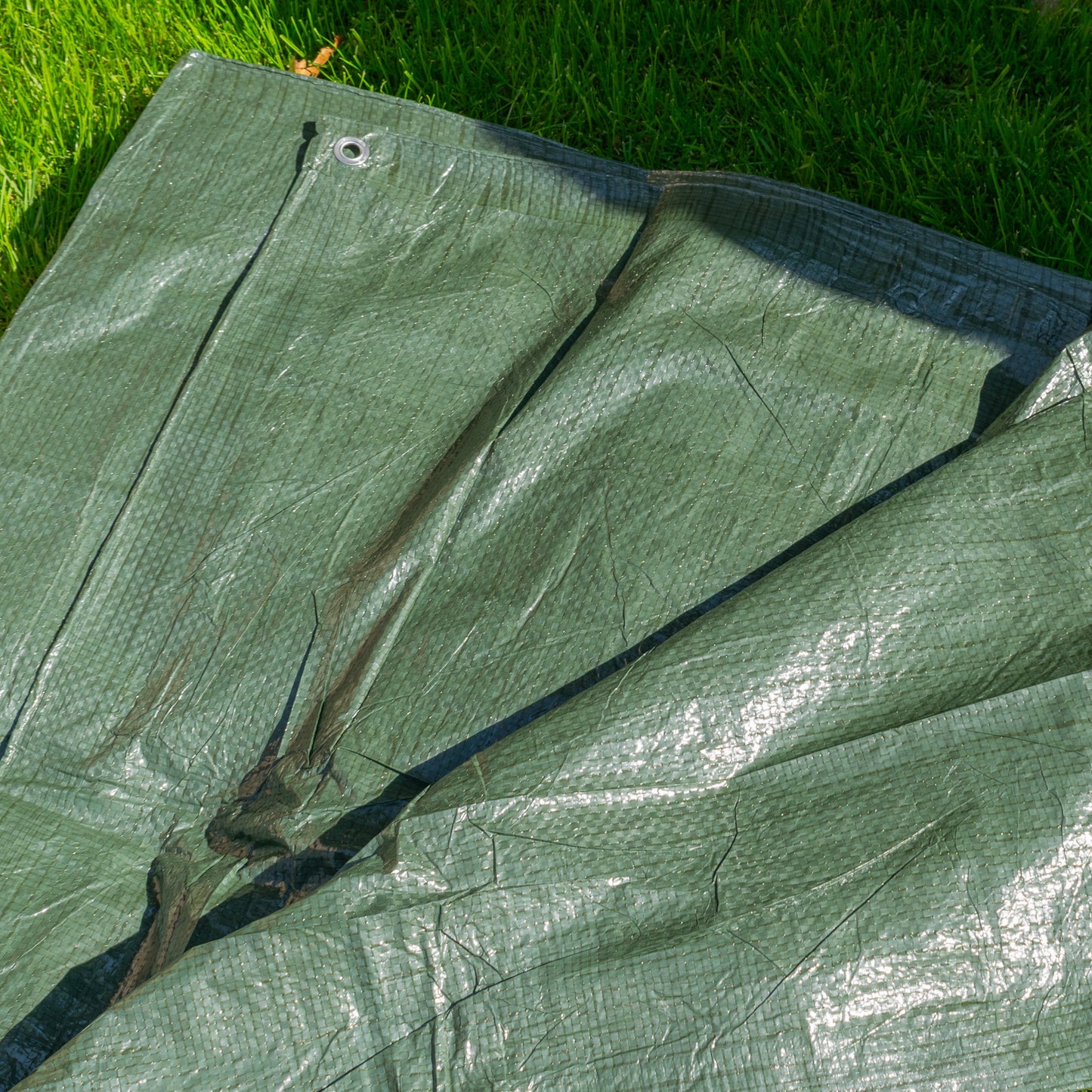 S-Grade Green Tarp 1m x 1m