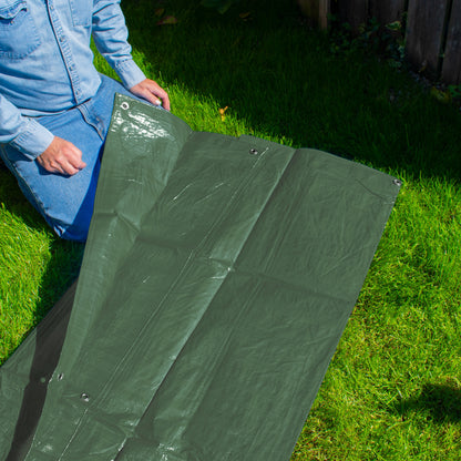 M-Grade Green Tarp 4m x 4m