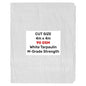 M-Grade White Tarp 4m x 4m
