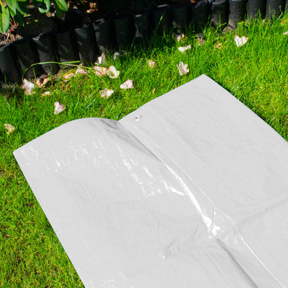 M-Grade White Tarp 6m x 8m