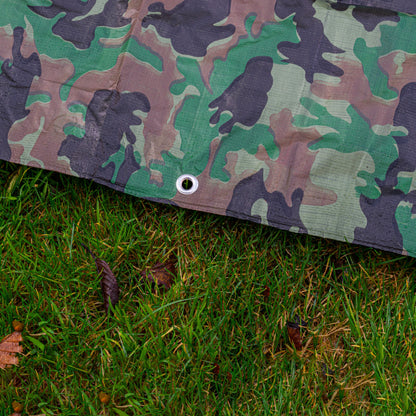 M-Grade Tarp Camouflage 1m x 1m