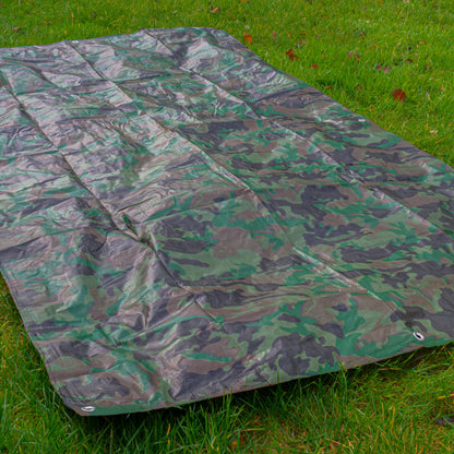 M-Grade Tarp Camouflage 3m x 5m