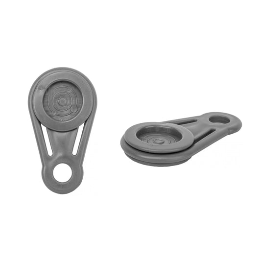 Round Grey Tarpaulin Clip