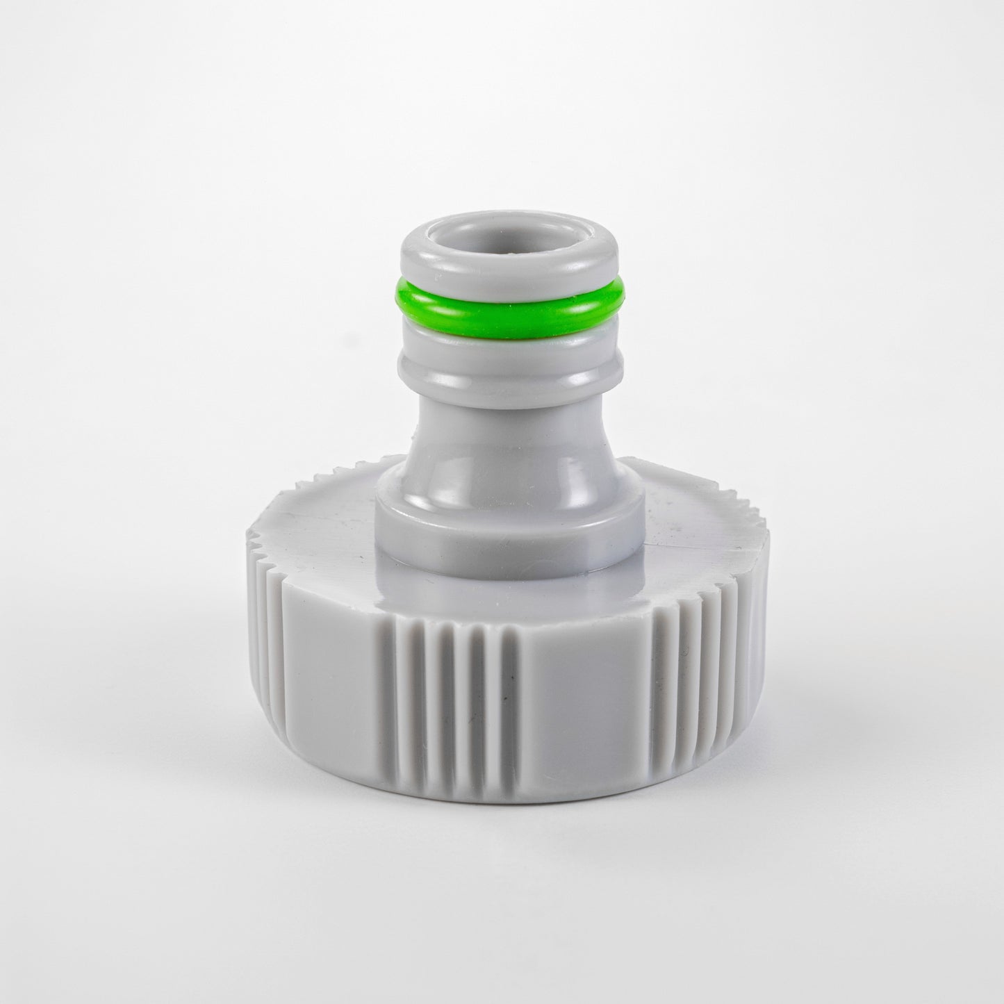 Green/Grey Female Tap Fitting Compatible with 3/4" or ½" BSP Female Threads