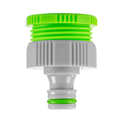 Green/Grey Female Tap Fitting Compatible with 3/4" or ½" BSP Female Threads