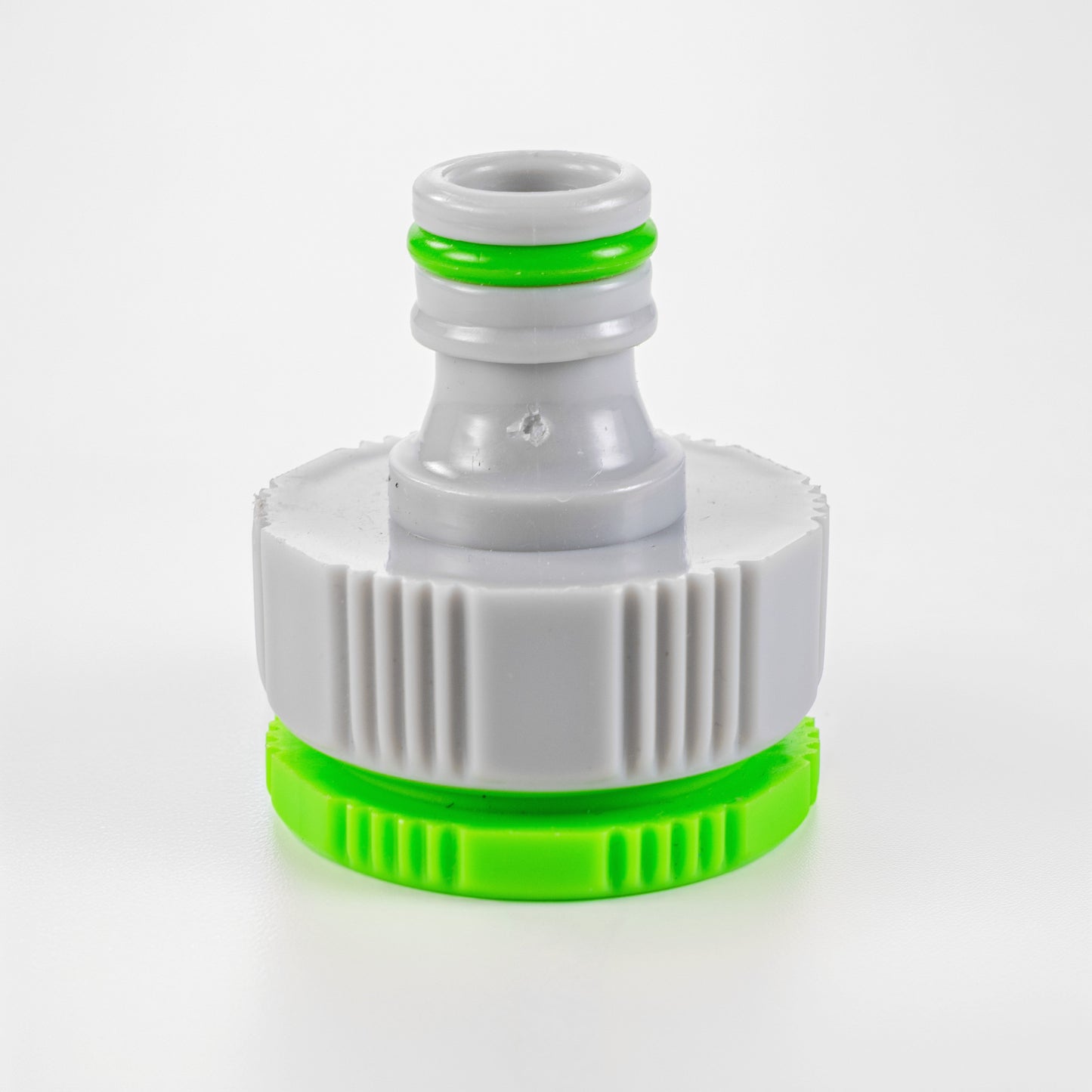 Green/Grey Female Tap Fitting Compatible with 3/4" or ½" BSP Female Threads