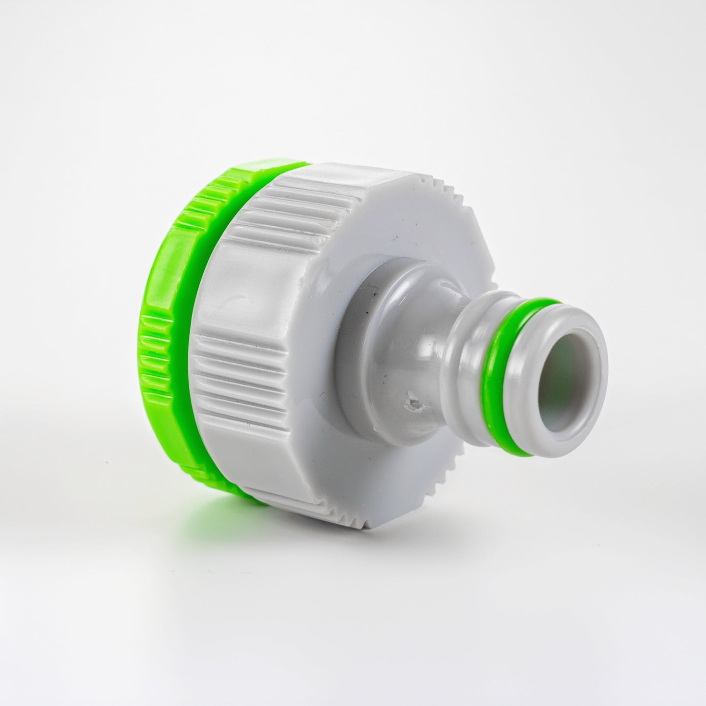 Green/Grey Female Tap Fitting Compatible with 3/4" or ½" BSP Female Threads