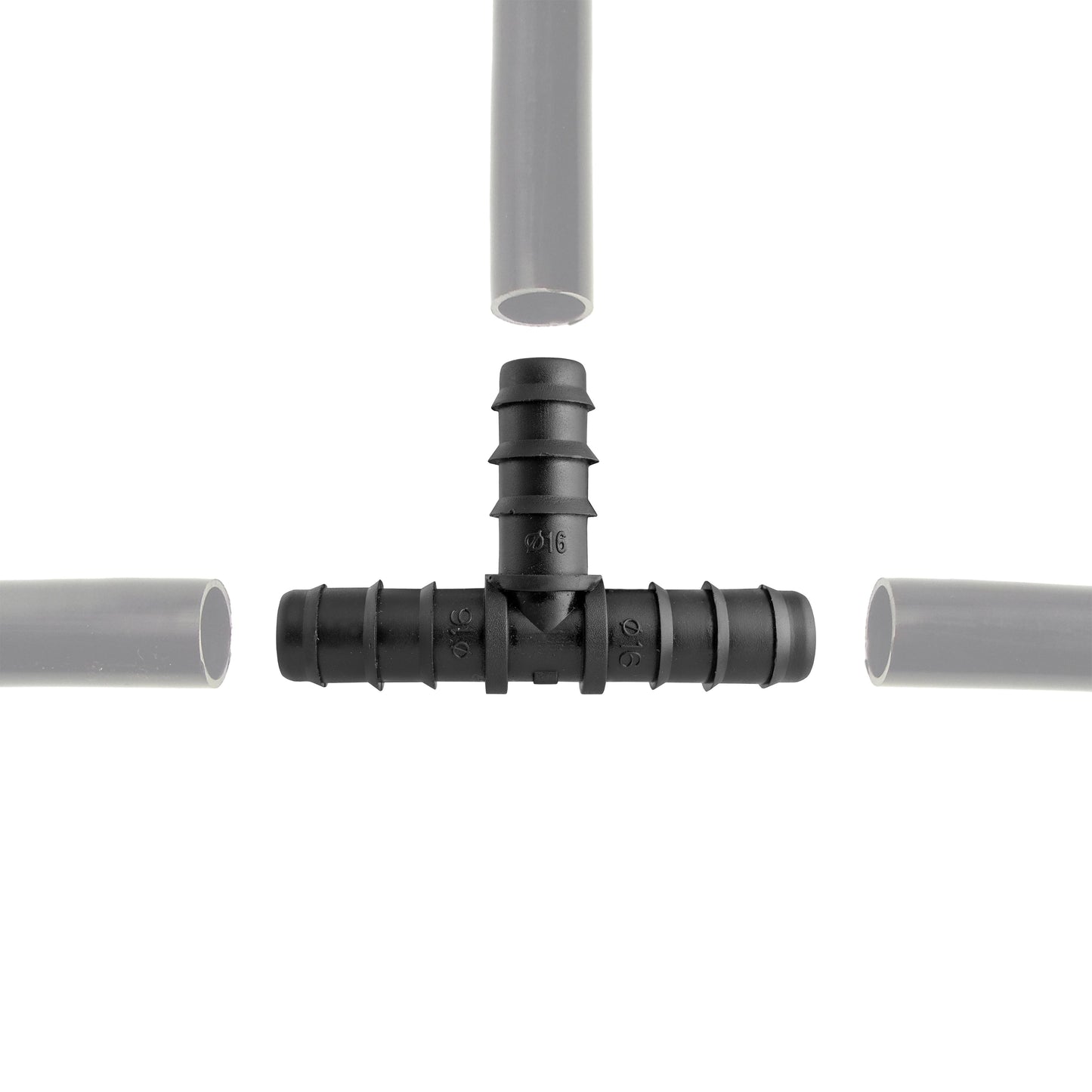 HOZ25 1/2” Barb Hose Connectors Mix