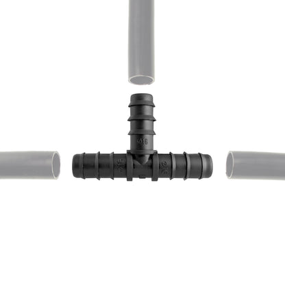 HOZ25 1/2” Barb Hose Connectors Mix