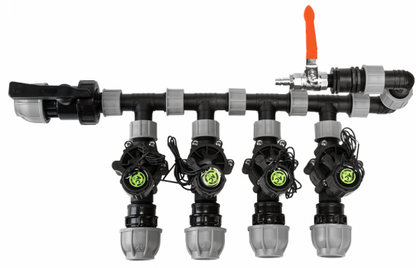 1" BSP Swivel Tee Connector – Male x Female x Female