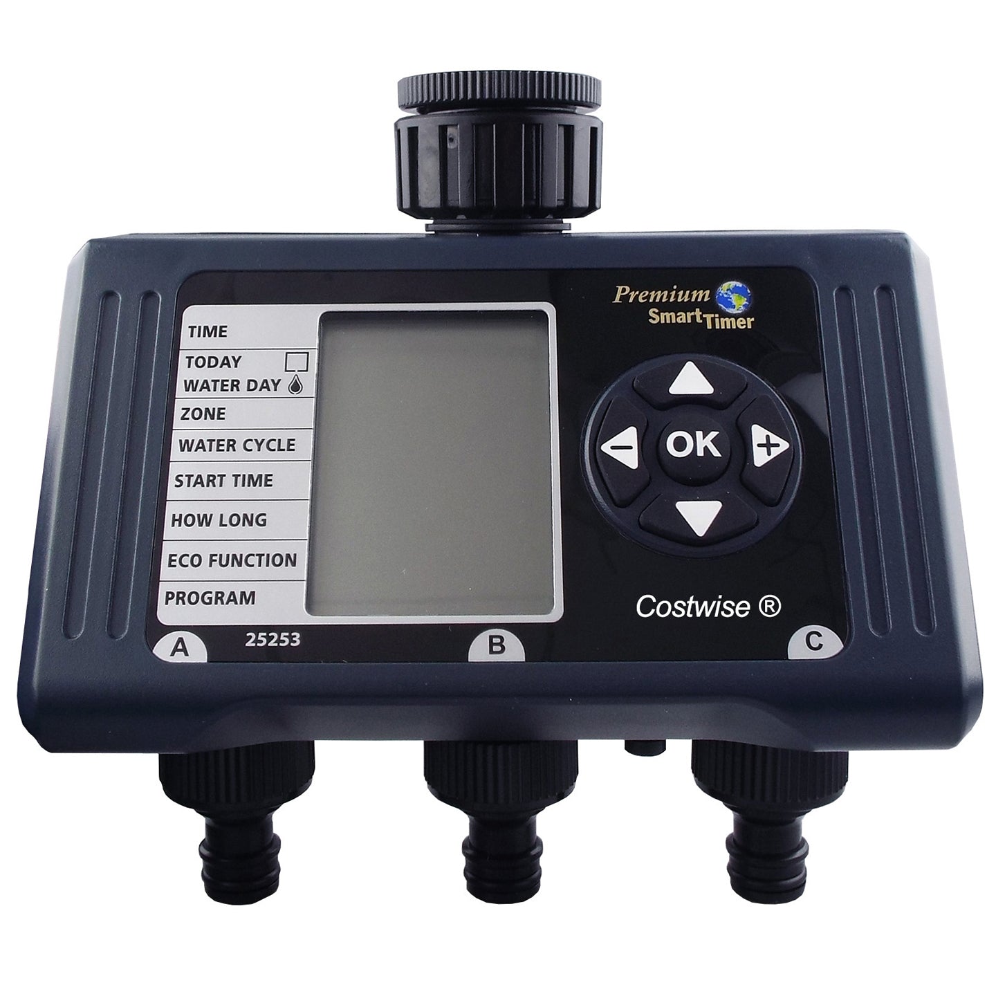 Cost Wise Triple-Valve Garden Water Timer