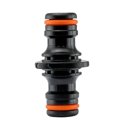 23mm Male Two-Way Hose Connector Black