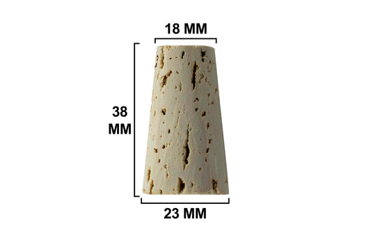 Tapered Cork Stopper – 18mm/23mm