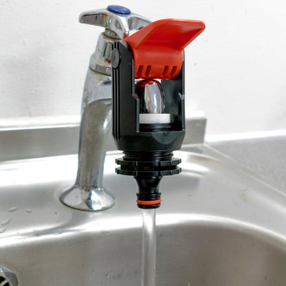 Non-Branded Red Adapter for Kitchen Tap