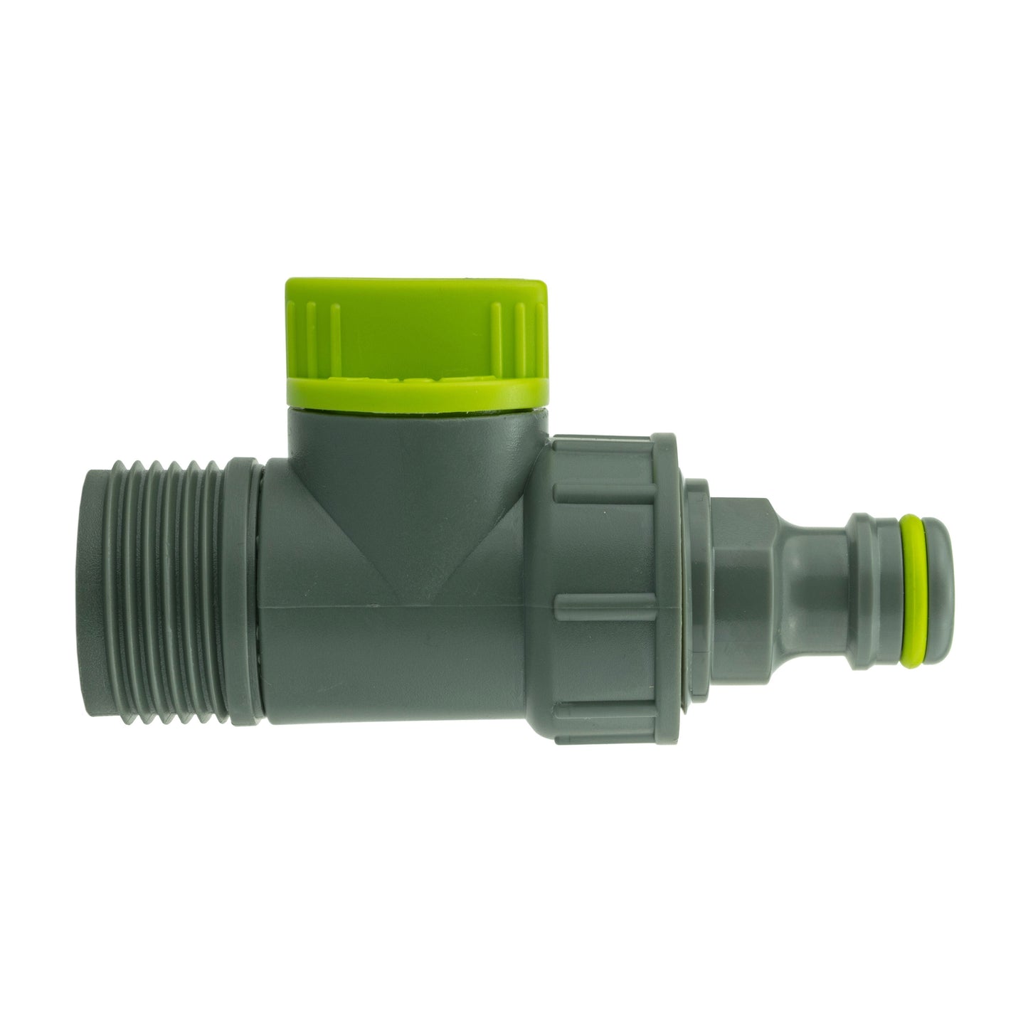 25mm MDPE Wall Flange Set Including Quick-Connect Valve