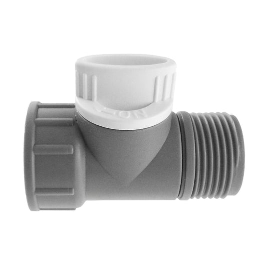 WL 3/4" BSPM-F Tap Connector Featuring Integrated Valve