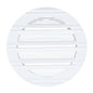 150mm White Round Bella Louvre Vent