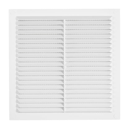 140mm x 140mm Louvre Vent D/140W with Insect Screen