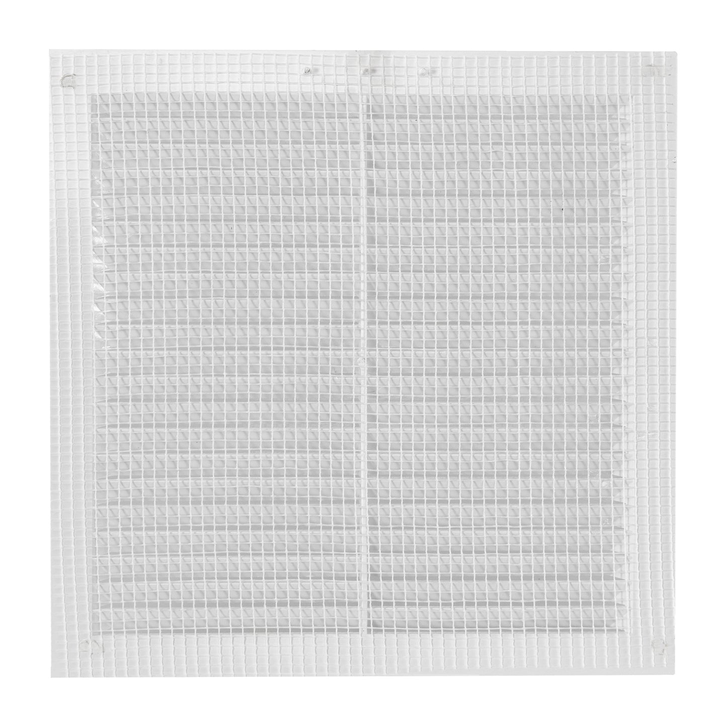 140mm x 140mm Louvre Vent D/140W with Insect Screen