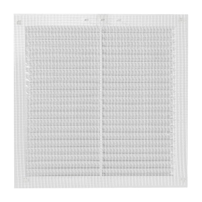 140mm x 140mm Louvre Vent D/140W with Insect Screen
