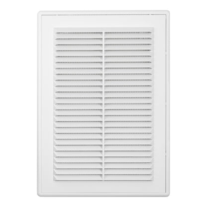 180mm x 250mm Classic Louvre Vent D/180X250RW with Insect Screen