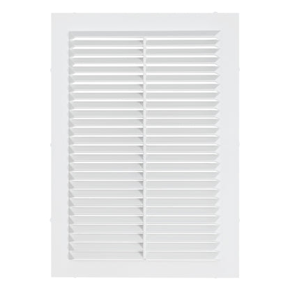 180mm x 250mm Classic Louvre Vent D/180X250RW with Insect Screen
