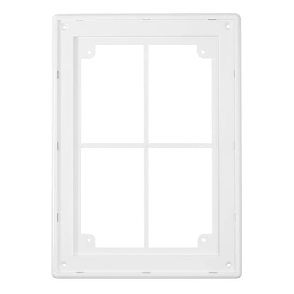 180mm x 250mm Classic Louvre Vent D/180X250RW with Insect Screen