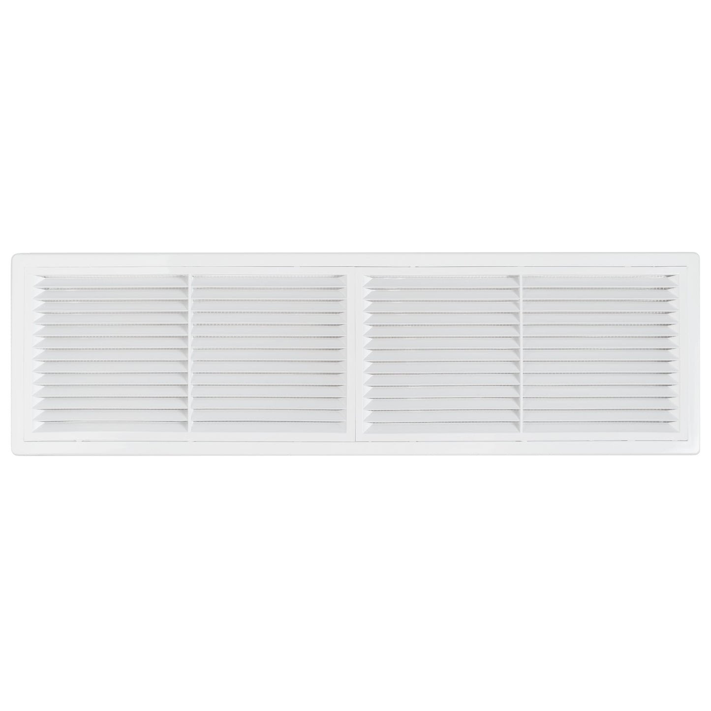 430mm x 110mm Classic Louvre Vent D/430X110RW with Insect Screen