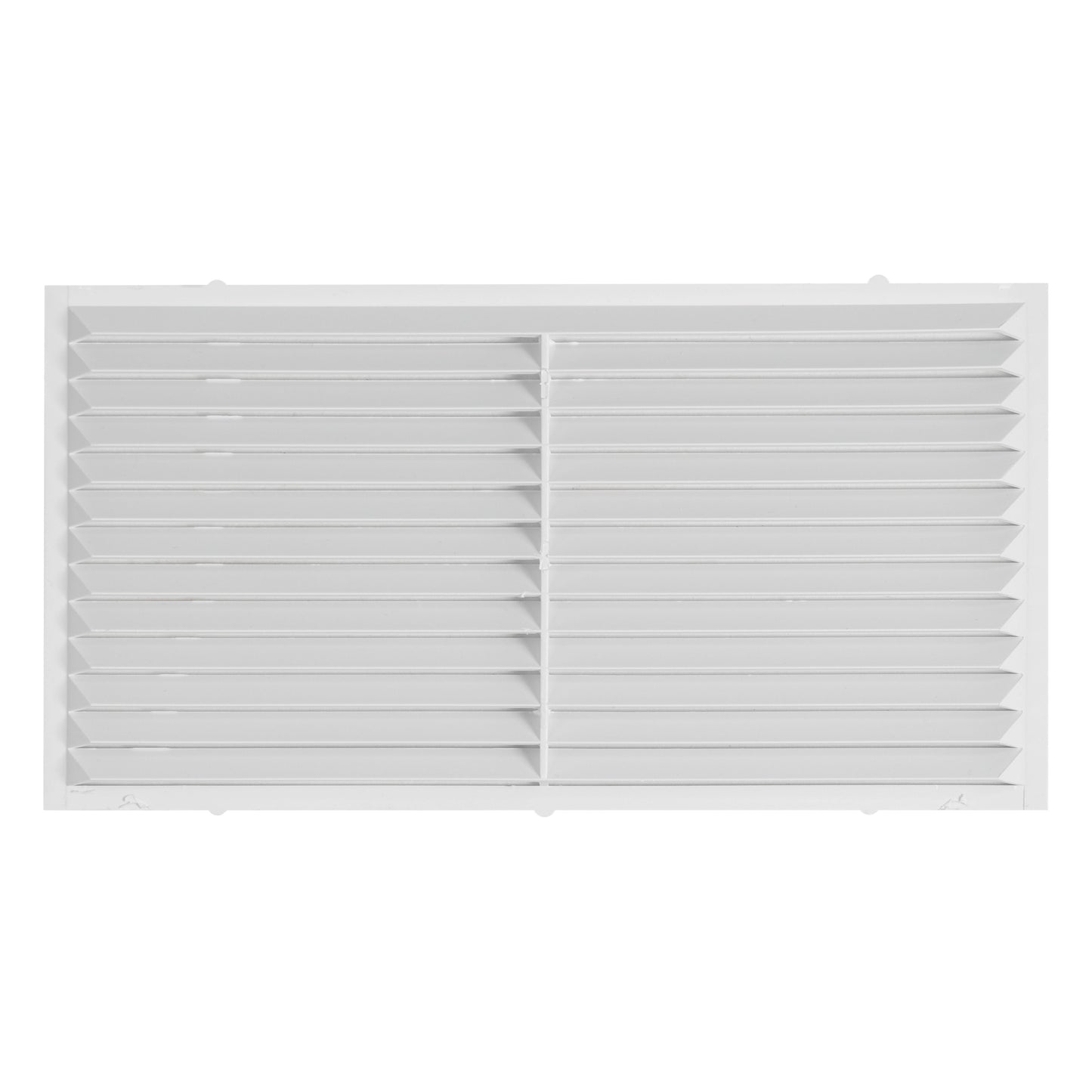 430mm x 110mm Classic Louvre Vent D/430X110RW with Insect Screen