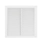 195mm x 195mm Louvre Vent D/195W with Insect Screen