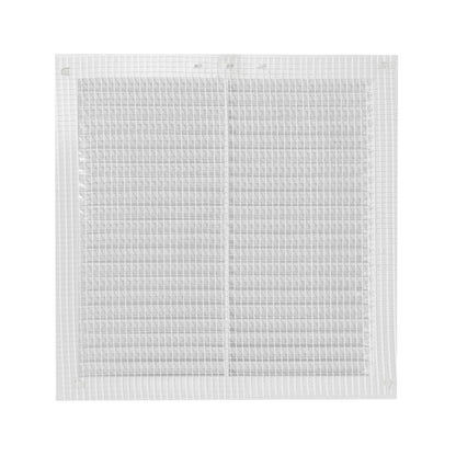195mm x 195mm Louvre Vent D/195W with Insect Screen
