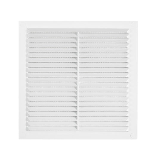 235mm x 235mm Louvre Vent D/235W with Insect Screen