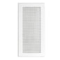 White Louvre Vent DL/90X240RW LUX with Insect Mesh