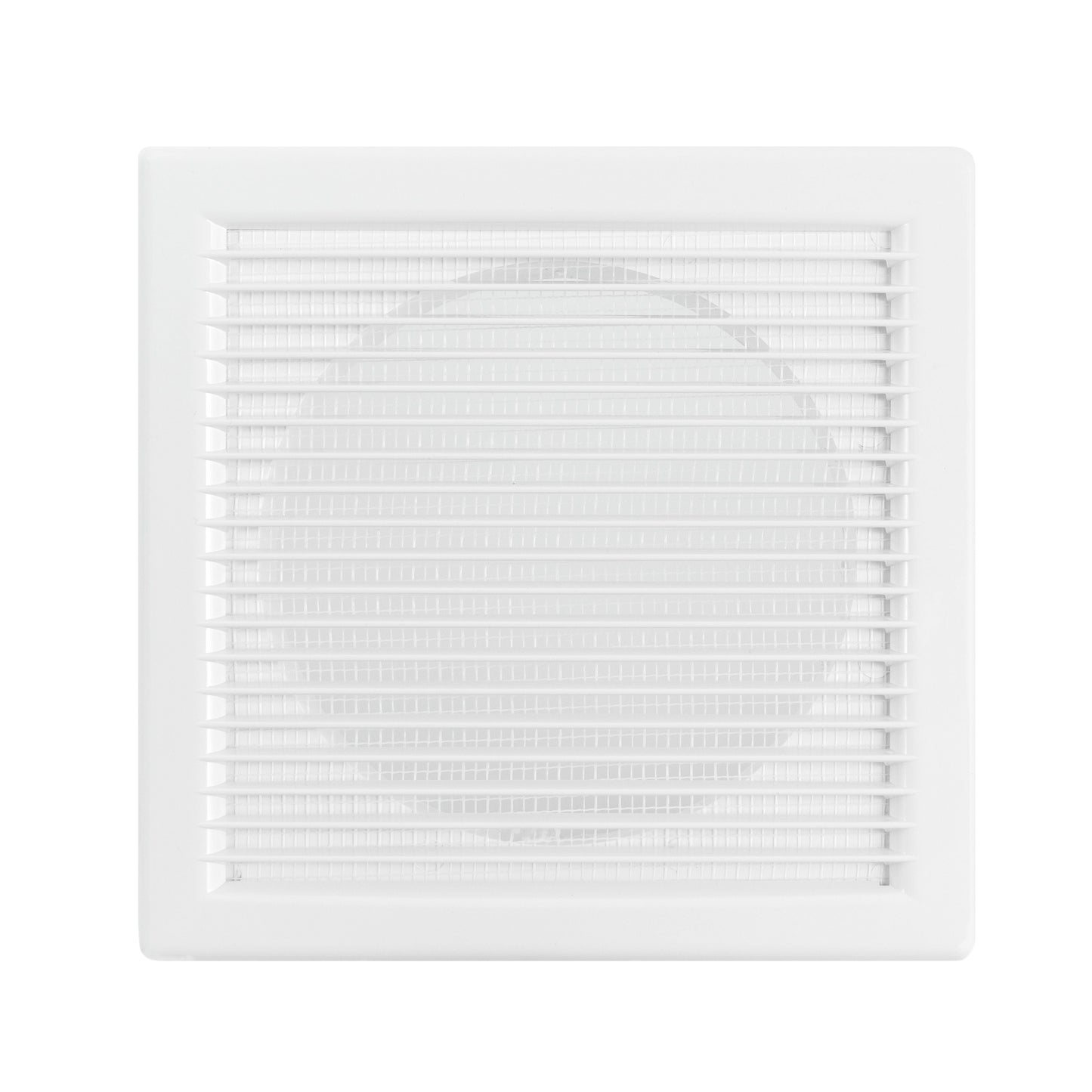 DL0163 Through-Wall Ventilation Set with Internal Louvre Grille and Graphite Exterior Cover