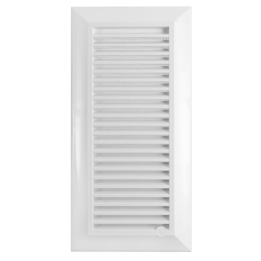 Duo Smart Louvre Vent 90mm x 240mm with Insect Mesh