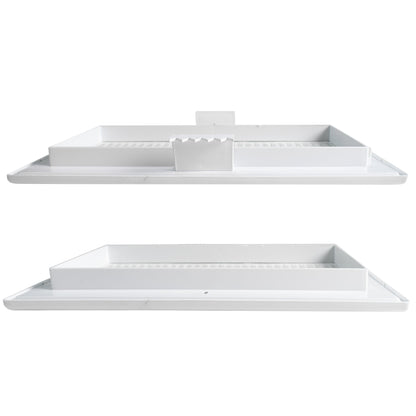 Duo Smart Louvre Vent 90mm x 240mm with Insect Mesh