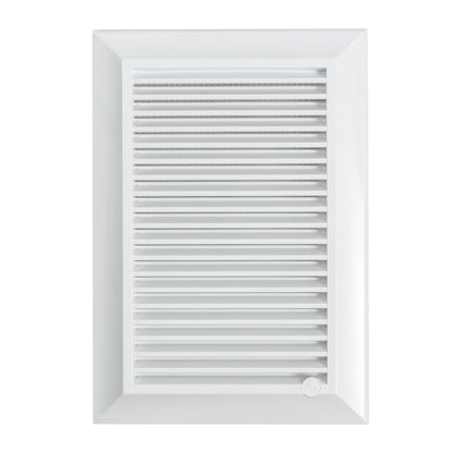 Duo Smart Louvre Vent 140mm x 210mm with Insect Mesh