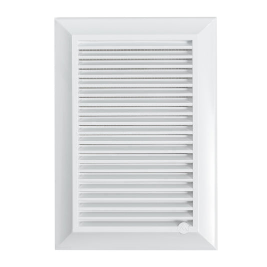 Duo Smart Louvre Vent 140mm x 210mm with Insect Mesh