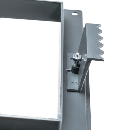 Graphite Duo Smart Louvre Vent 135G 135mm with Insect Mesh