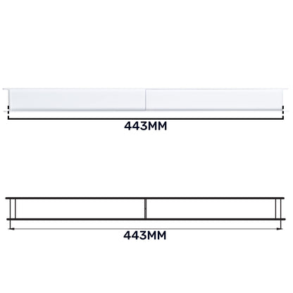 KD Series Louvre Vent for Door, 90mm-445mm