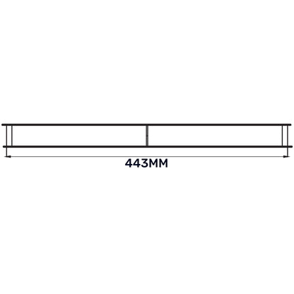 KD Series Louvre Vent for Door, 70mm-450mm